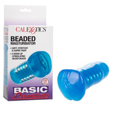 Basic Essentials Beaded Male Pleasure Masturbator Masturbators and Strokers
